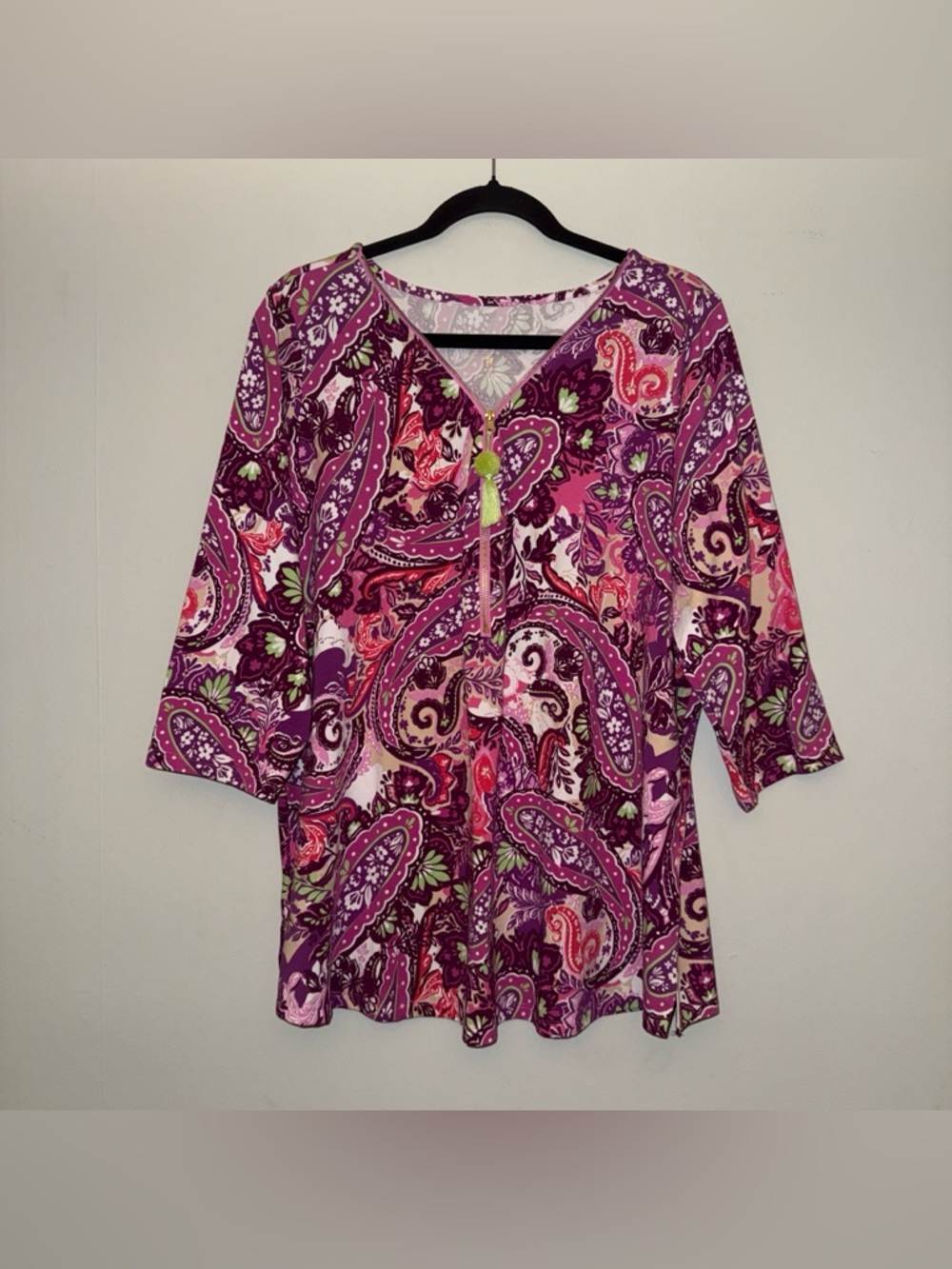 NWOT BELLE KIM GRAVEL women’s top plus size 1X ✨
